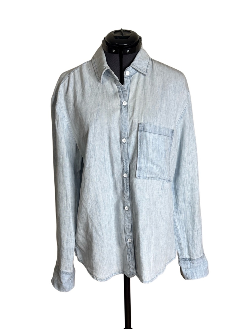 Bella Dahl Linen Blend Button Down Shirt